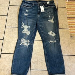 NWTJudy blue boyfriend jeans 14W for a 13/31 JB